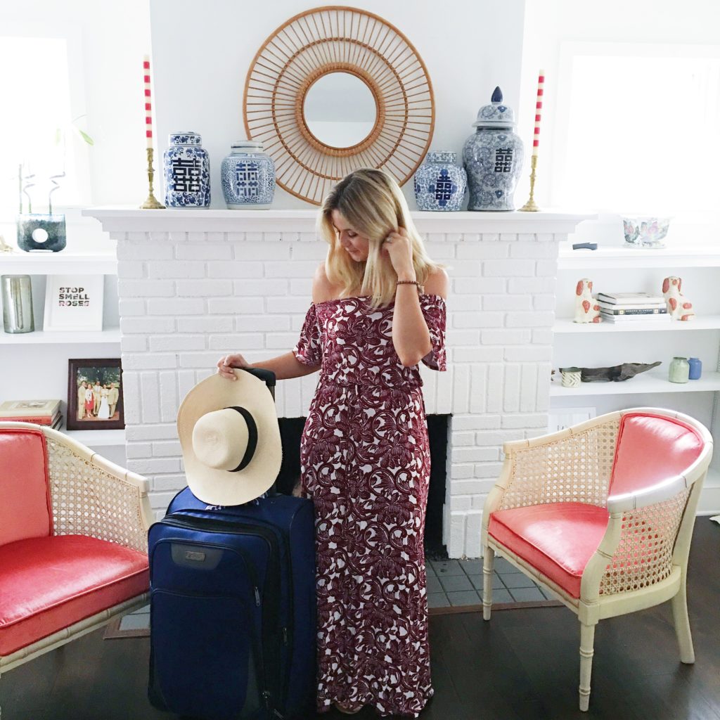 airport maxi dress