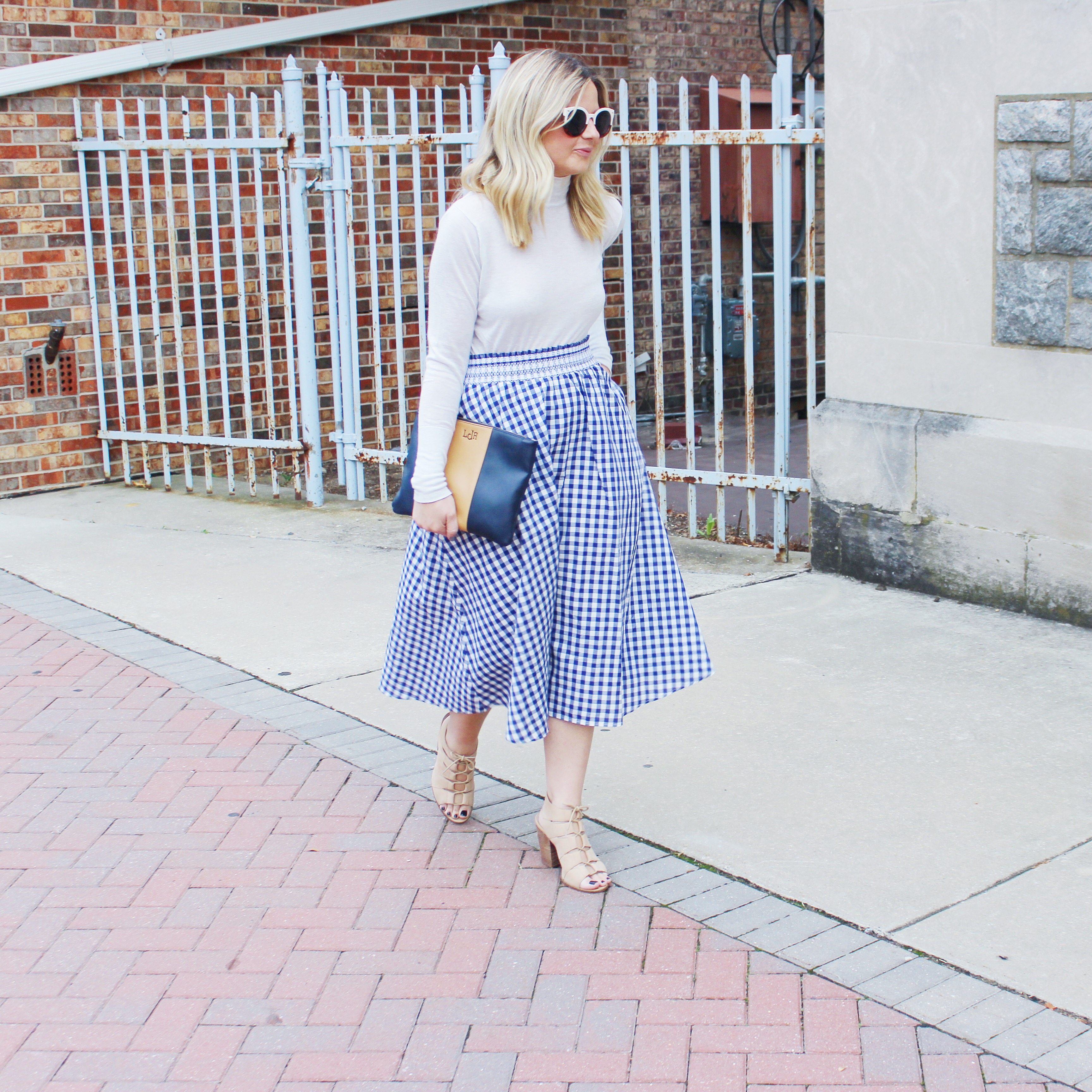 Gingham and Grey