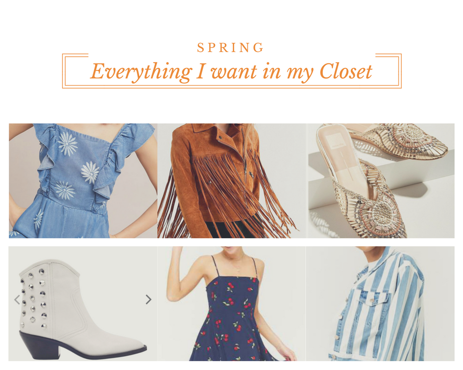 Spring Finds- Everything I Want in my Closet